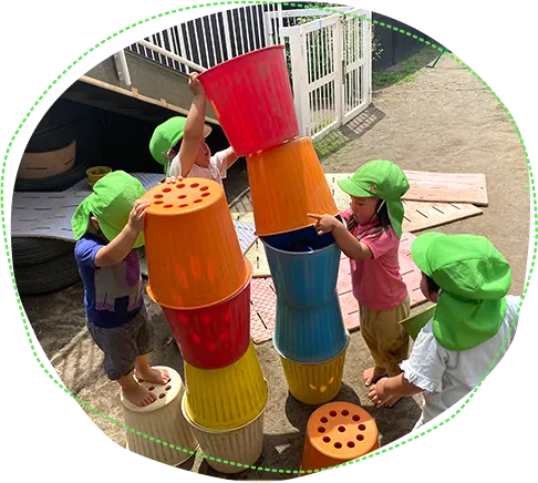 異年齢保育(チーム保育)